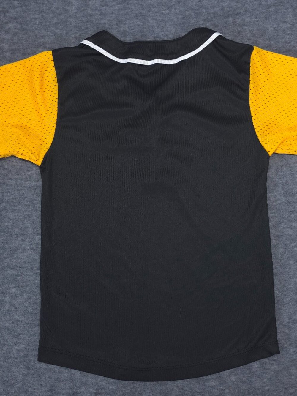 Pittsburgh Pirates Youth Jersey Shirt Black Gold Size S 6/6X - Picture 3 of 6